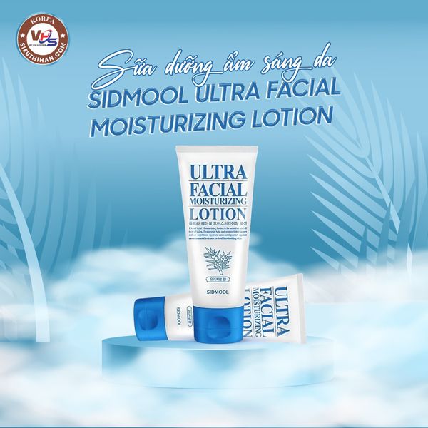  Sữa dưỡng ẩm sáng da Sidmool Ultra Facial Moisturizing Lotion 