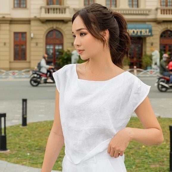 Áo Cổ Thuyền thời trang nữ