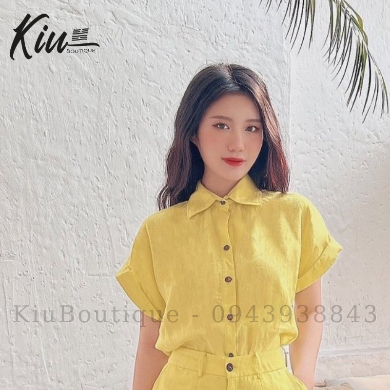SALE 50 ÁO SƠ MI NỮ MÀU TRẮNG FORM RỘNG TAY LỠ HỌC SINH CẤP 2 CẤP 3 TAY  NGẮN PHỐI 1 TÚI DỄ MẶC  Lazadavn