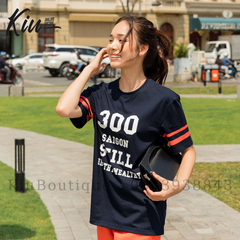 Áo thun nữ form rộng tay lỡ Antini - Saigon Still 300SG