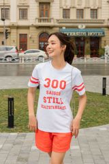 Áo thun nữ form rộng tay lỡ Antini - Saigon Still 300SG