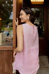 Set Baby Doll Hồng - Vải linen, form regular fit - Thời Trang Kiu Boutique