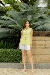 Set Quần Short Áo Sơ mi không tay