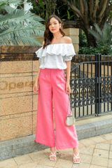 Quần Linen Sớ Xéo
