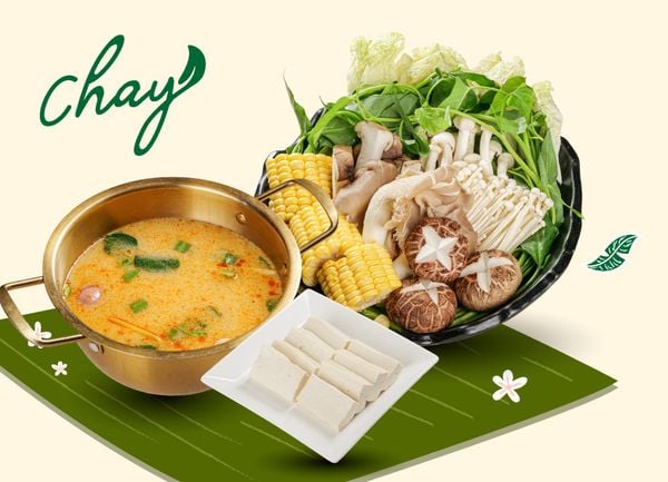  Lẩu Tomyum Chay 