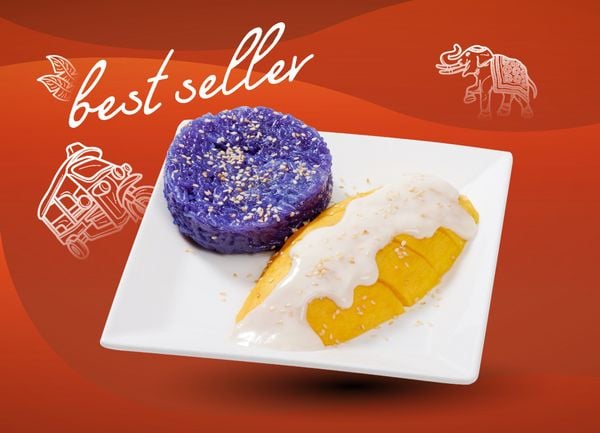  Xôi xoài nước cốt dừa 