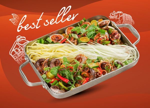  Hải Sản Sốt Thái 