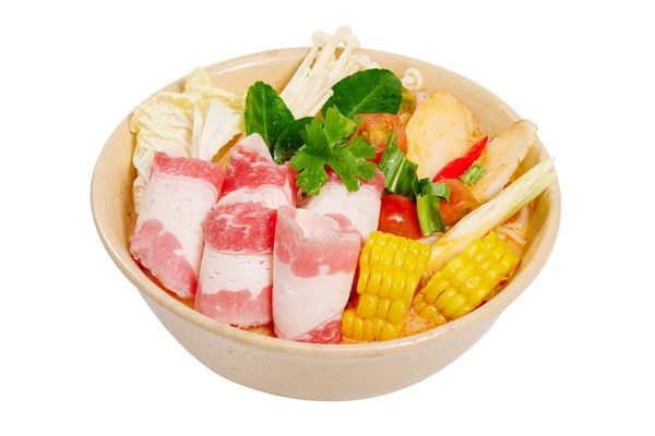  Miến/ Bún tươi nấu Tomyum bò 