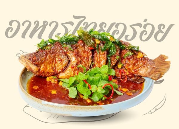  Cá chẽm chiên sốt 3 vị 