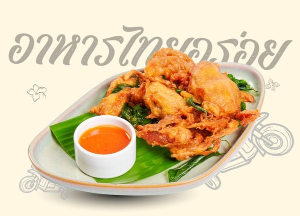  Cua lột tẩm bột sốt xí muội 