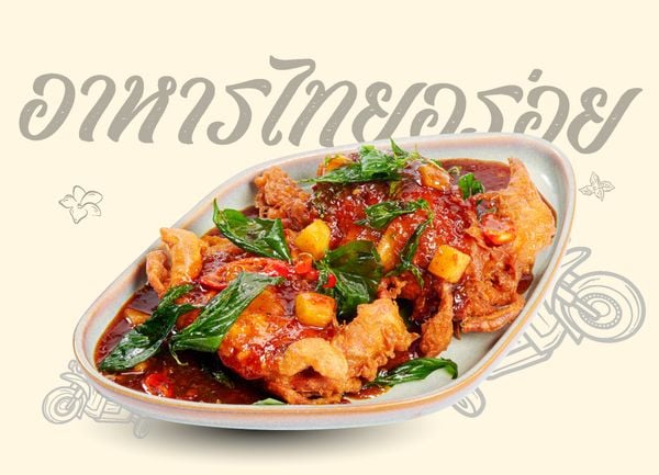  Cua lột xào me Thái 