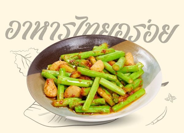  Măng tây xào sốt Sampa 