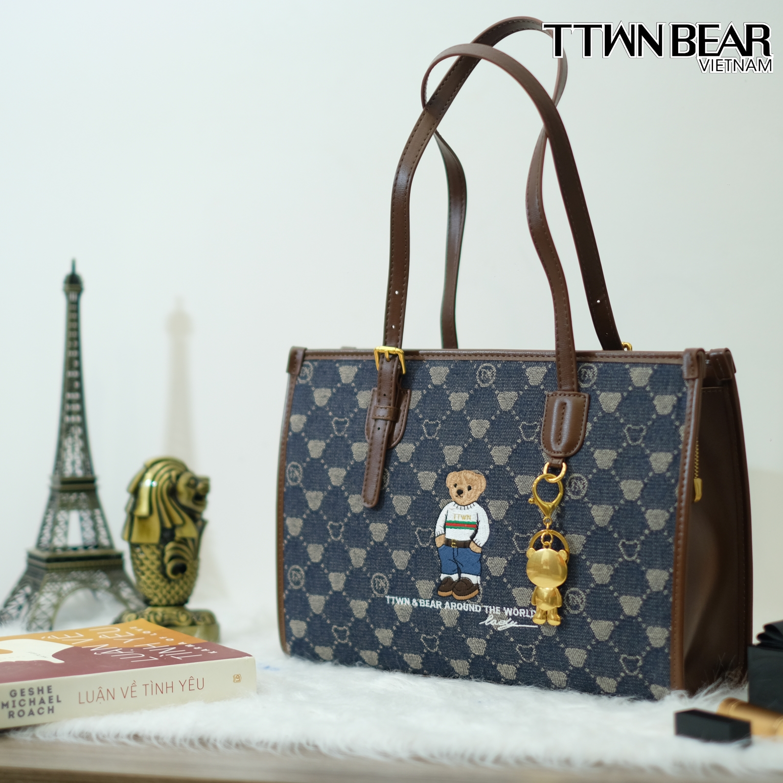 Túi tote ttwn bear Sự lựa chọn hoàn hảo cho người yêu thích phong cách