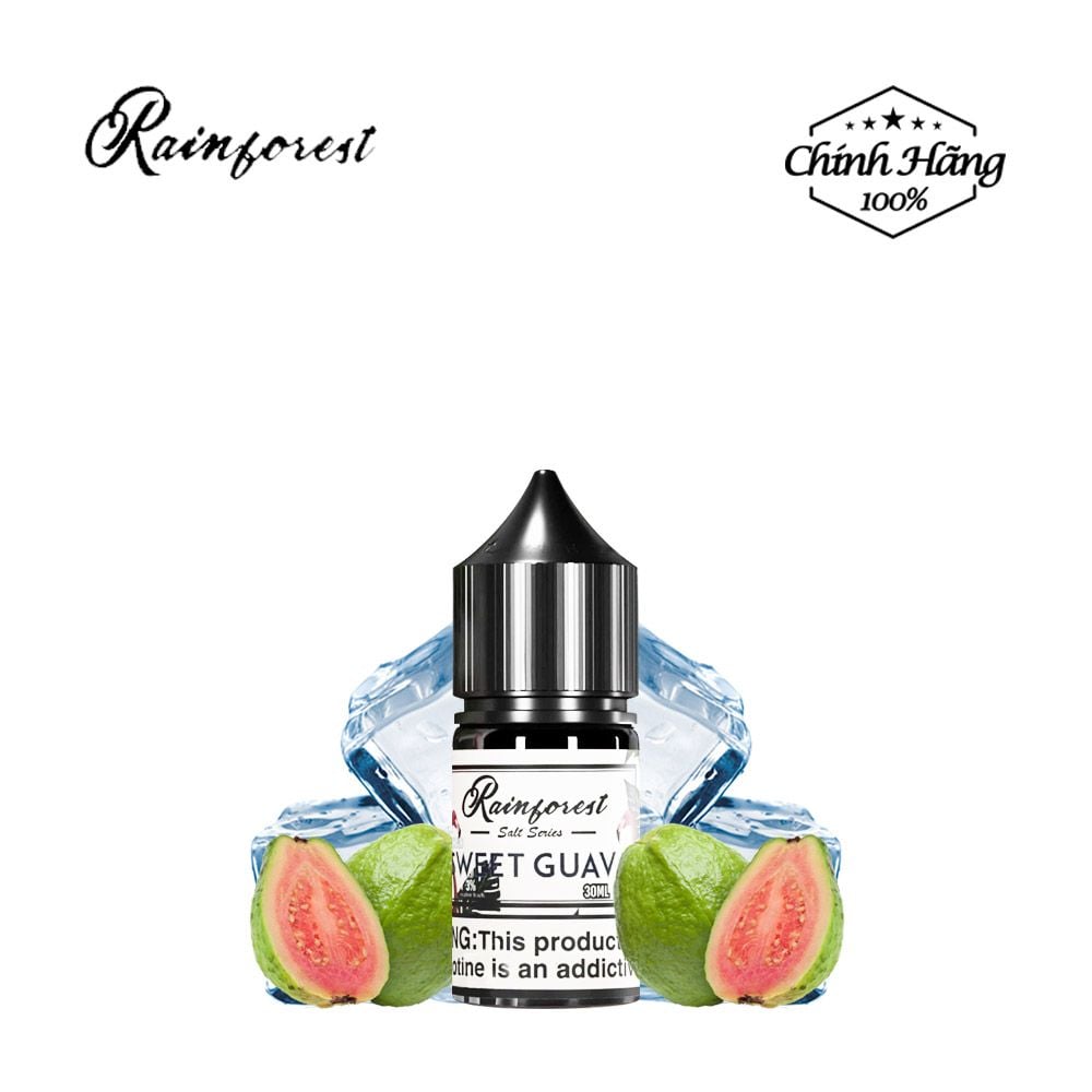  Rainforest Iced Sweet Guava Salt 30ml Chính Hãng 