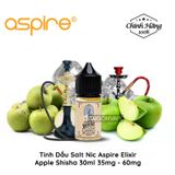  Aspire Elixir Apple Shisha Salt 30ml Tinh Dầu Vape Chính Hãng 