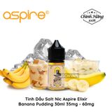  Aspire Elixir Banana Pudding Salt 30ml Tinh Dầu Vape Chính Hãng 