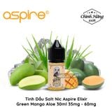 Aspire Elixir Green Mango Aloe Salt 30ml Tinh Dầu Vape Chính Hãng 