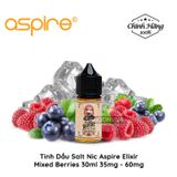  Aspire Elixir Mixed Berries Salt 30ml Tinh Dầu Vape Chính Hãng 