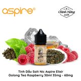  Aspire Elixir Oolong Tea Raspberry Salt 30ml Tinh Dầu Vape Chính Hãng 