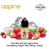  Aspire Elixir Strawberry Yogurt Salt 30ml Tinh Dầu Vape Chính Hãng 