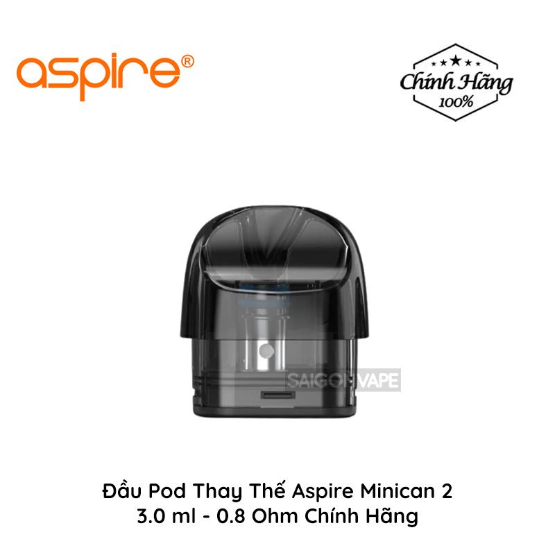  Đầu Pod Thay Thế Aspire Minican 2 0.8 Ohm Chính Hãng 