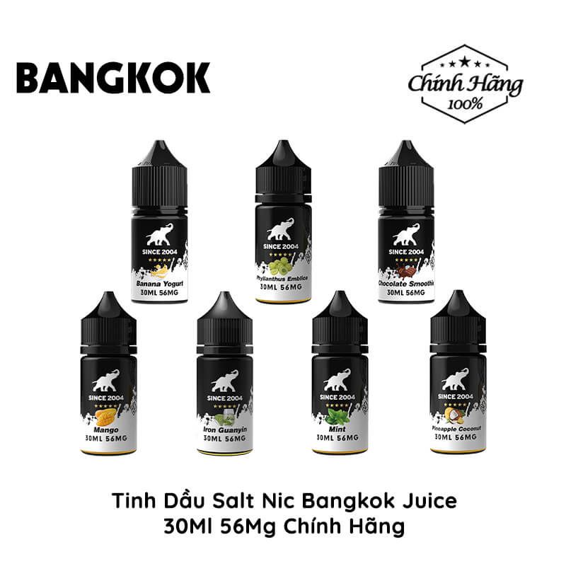 Bangkok Juice Banana Yogurt Salt 30ml Tinh Dầu Vape Chính Hãng