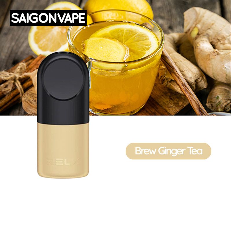 RELX Pod Pro Brew Ginger Tea Chính Hãng Cho RELX Infinity Vape Q10