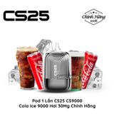  CS25 CS9000 9000 Hơi Cola Ice Vape Pod Hút 1 Lần Chính Hãng 