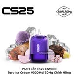  CS25 CS9000 9000 Hơi Taro Ice Cream Vape Pod Hút 1 Lần Chính Hãng 