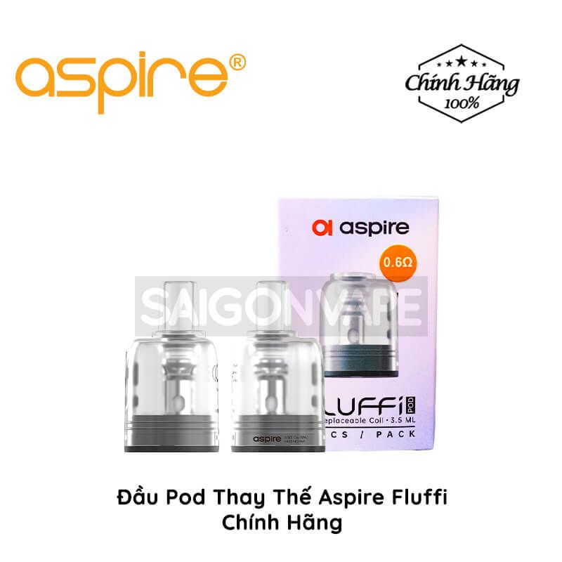  Đầu Pod Thay Thế Aspire Fluffi Chính Hãng 