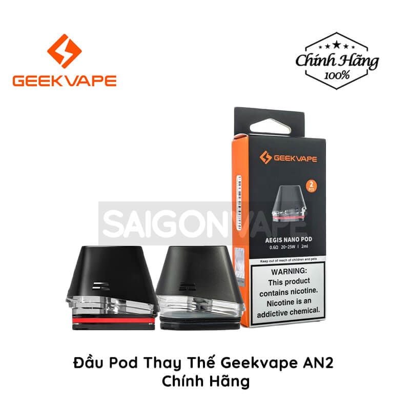  Đầu Pod Thay Thế Geekvape AN 2, Aegis Nano 2 Chính Hãng 