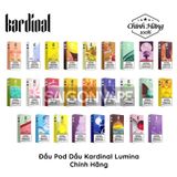  Đầu Pod Dầu Kardinal Lumina Southern Peach Iced Tea Chính Hãng 