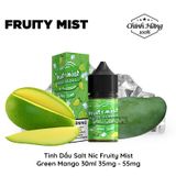  Fruity Mist Green Mango Salt 30ml Tinh Dầu Vape Chính Hãng 