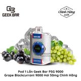  Geek Bar PSG9000 9000 Hơi Grape Blackcurrant Vape Pod Hút 1 Lần Chính Hãng 