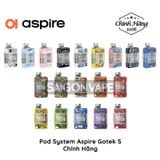  Aspire GoTek S Pod Kit 650mAh Chính Hãng 