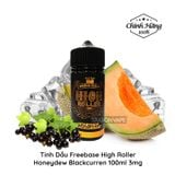  High Roller Honeydew Blackcurrant Freebase 100ml Tinh Dầu Vape Malaysia Chính Hãng 