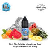  Combo Set 8 Chai Khan Extra Cool Salt 10ml Tinh Dầu Vape Mỹ Chính Hãng 