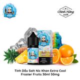  Khan Extra Cool Froster Fruits Salt 30ml Tinh Dầu Vape Mỹ Chính Hãng 