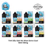  Khan Extra Cool Passion Fruit Kiwi Guava Salt 30ml Tinh Dầu Vape Mỹ Chính Hãng 