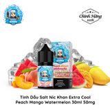  Khan Extra Cool Peach Mango Watermelon Salt 30ml Tinh Dầu Vape Mỹ Chính Hãng 