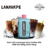  LANAVAPE Ultra 7000 Hơi Coffee Milk Vape Pod Hút 1 Lần Chính Hãng 