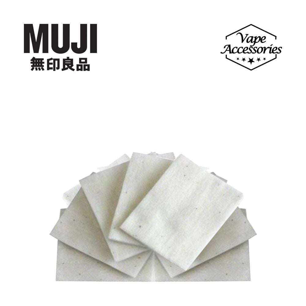  Bông Gòn Vape Muji Cotton Pad 11 Tấm 60mm x 50mm 