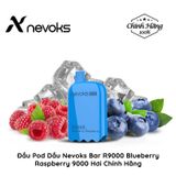  Đầu Pod Dầu Thay Thế Nevoks Bar R9000 Blueberry Raspberry Chính Hãng 