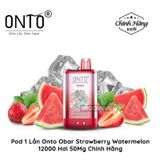  ONTO Obar 12000 Hơi Strawberry Watermelon Vape Pod Hút 1 Lần Chính Hãng 