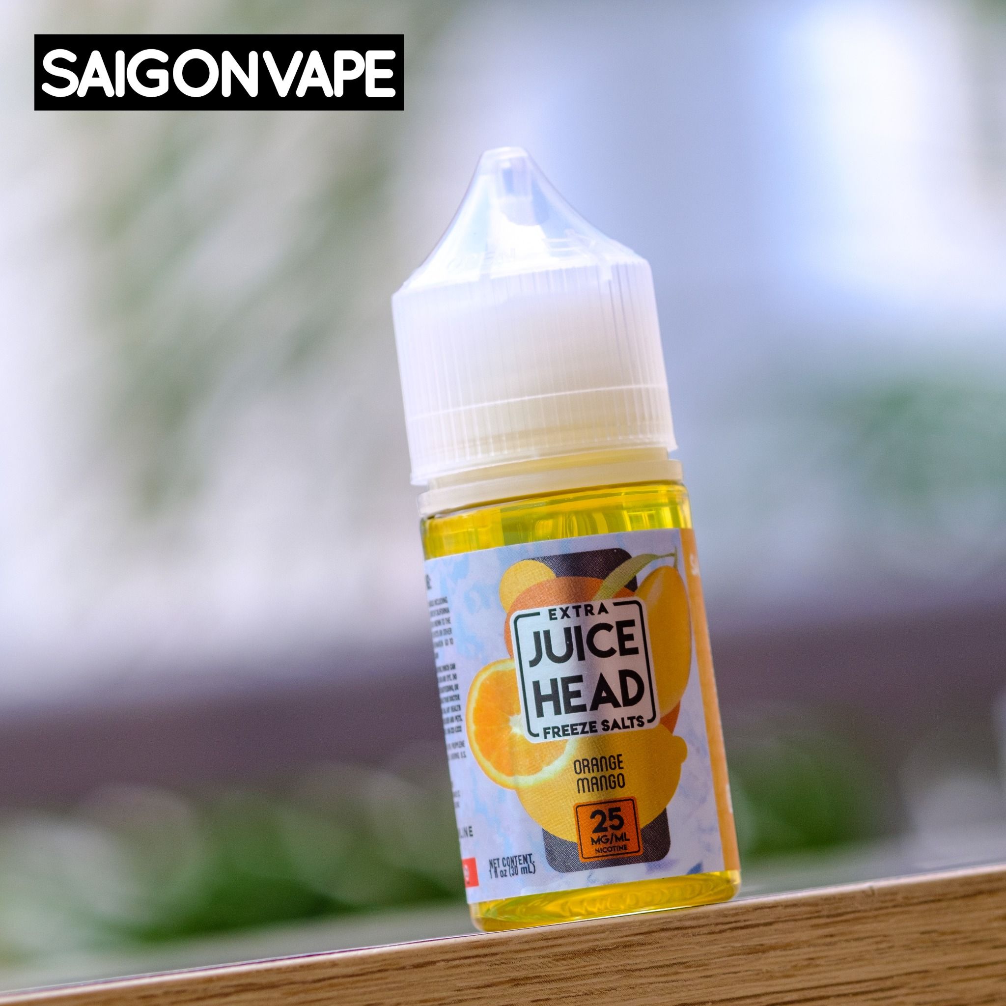 Vape Pod Juice Head Extra Freeze Orange Mango Salt 30ml Chính Hãng