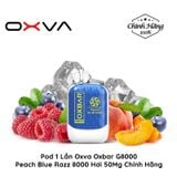  OXBAR G8000 8000 Hơi Peach Blue Razz Vape Pod Hút 1 Lần Chính Hãng 