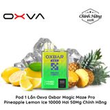  OXVA OXBAR Magic Maze Pro 10000 Hơi Pineapple Lemon Ice Vape Pod Hút 1 Lần Chính Hãng 