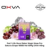  OXVA OXBAR Magic Maze Pro 10000 Hơi Sakura Grape Vape Pod Hút 1 Lần Chính Hãng 
