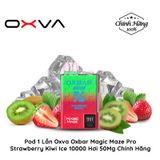  OXVA OXBAR Magic Maze Pro 10000 Hơi Strawberry Kiwi Ice Vape Pod Hút 1 Lần Chính Hãng 