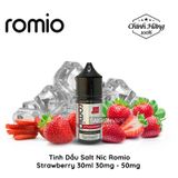  Romio Strawberry Salt 30ml Tinh Dầu Vape Chính Hãng 